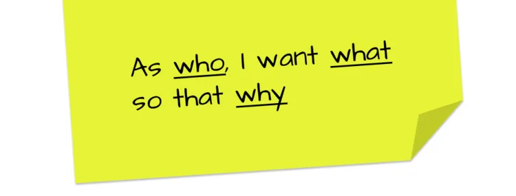 User stories